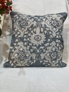 ปลอกหมอนอิงผ้าลินินปักขนาด18*18นิ้วทำด้วยมือคุณภาพสูงสำหรับตกแต่งบ้าน - Product Image 6