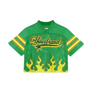 Camisetas Deportivas de Manga Corta, Holgadas, de Malla, de Secado Rápido, Anti-Pilling, para Fútbol, Baloncesto, con Impresión Personalizada en Serigrafía - Product Image 5