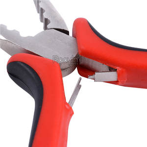 คีมต่อผมสีดำแบบมืออาชีพอุปกรณ์ต่อผมทำจากสเตนเลสเกรดสำหรับการผ่าตัดระดับพรีเมียม - Product Image 4