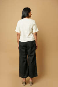 Pure Collection Sólido Venta al por mayor Primavera y verano Casual Tops Camisas Blusa para mujeres que usan en ropa informal elegante de moda - Product Image 2