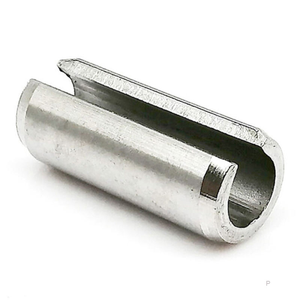 Goupille de positionnement cylindrique élastique en acier au carbone, goupille de roulement à rouleaux, goupille à ressort hélicoïdal en acier inoxydable - Product Image 1