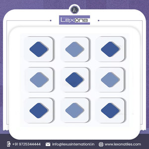 ของตกแต่งห้องนอนเครื่องลายคราม600X600mm มันวาว3D กระเบื้องปูพื้นดิจิตัลคอลเลกชันใหม่ - Product Image 6