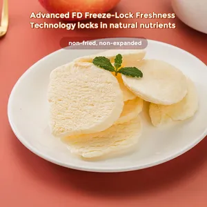 แอปเปิ้ลอบแห้งขายดี เทคโนโลยีการแช่แข็งแบบ FD ขั้นสูง ปราศจากน้ำตาล ผลไม้อบแห้งแบบเป็นชุด อายุการเก็บรักษายาวนาน ดีต่อสุขภาพ - Product Image 2