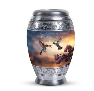 Hummingbird <b>Urn</b> for <b>Ashes</b> Elegant Decorative <b>Urn</b> for Human Remembrance Cremation for Adults Funeral <b>Urns</b> Perfect Memorials - Product Image 1