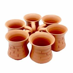 Tasses en argile Kulhad en terre cuite écologiques faites à la main indiennes prix de gros pour le thé, le café, les desserts ou le chai-direct de l'Inde - Product Image 2