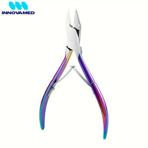 Custom Logo Cuticle Nipper Stainless Steel Nail Cuticle Cutter Pedicure Manicure Tool premium quality <b>by</b> INNOVAMED INSTRUMENTS - Product Image 4