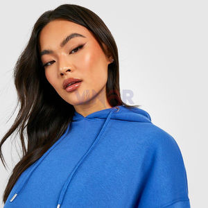 Chándal de invierno de talla grande OEM personalizable para mujer con capucha transpirable Adultos Logo impreso Pantalones de chándal Conjuntos inferiores - Product Image 6