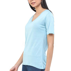 เสื้อยืดแฟชั่นสำหรับผู้หญิงทำจากวัสดุที่ดีที่สุดเสื้อยืดสำหรับผู้หญิงเสื้อยืดสำหรับขายออนไลน์เสื้อยืดผ้าฝ้ายทั้งหมด - Product Image 2