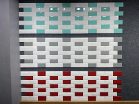 Carreaux de céramique Aspino Beige Brillant 200x200mm pour crédence de cuisine moderne, mosaïque et accents en brique réfractaire pour murs et sols intérieurs