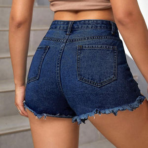 Shorts pour femmes à taille élastique, fabrication OEM, qualité supérieure, approvisionnement en usine, design professionnel, forte demande, meilleures ventes - Product Image 4