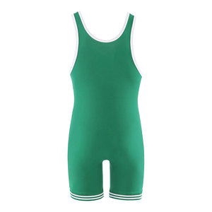 Factory Direct Custom Wrestling <b>Singlet</b> <b>for</b> <b>Men</b> Featuring Sublimation Printing, Knitted Stretch Fabric and Durable Sportswear - Product Image 4