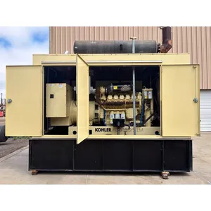 Groupe électrogène diesel industriel triphasé d'occasion 600 kW, sortie 480 V, étanche, pour alimentation de secours commerciale - Product Image 3