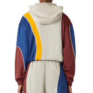 Survêtements sportifs à la vente chaude, survêtements personnalisés à rayures, fermeture éclair, manches longues, mélange de nylon léger, à des prix très raisonnables - Product Image 6