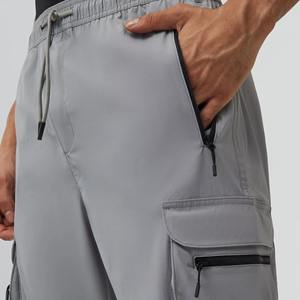 Vente en gros OEM de pantalons de sport décontractés en coton éponge française pour hommes pantalons de jogging en polaire logo imprimé pantalons de survêtement empilés pantalons longs pour hommes - Product Image 5