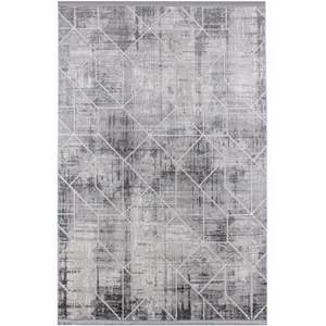 พรมโพลีเอสเตอร์งานแฮนด์เมดสีเบจ A0192 NAR พรมเนื้อนุ่มติดทนนานทำจากเครื่องจักรสำหรับห้องนั่งเล่นรูปสี่เหลี่ยมผืนผ้าห้องโถง - Product Image 1