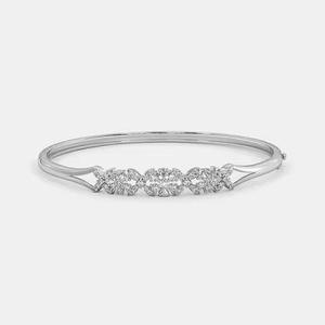 Handmade fine Jewelry 14K silver\<b>Gold</b> Custom vvs moissanite Diamond Tennis <b>Bracelet</b> for Women - Product Image 6