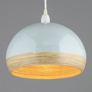 Abat-jour en bambou filé en forme de dôme luxueux choix de couverture de lumières abat-jour de plafond - Product Image 1