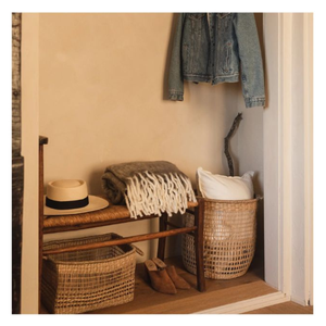 Cestas de almacenamiento de mimbre hechas a mano al por mayor, organizador multiusos para el hogar hecho en Vietnam con servicio OEM ODM - Product Image 3