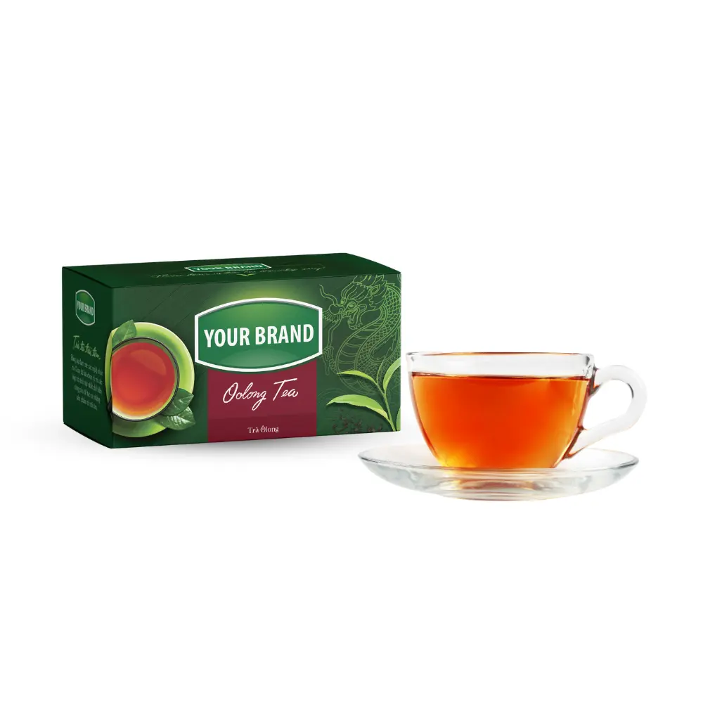 Makul fiyat organik doğal çay poşetleri özel baskılı çay HS kapak Oolong çay torba ambalaj ile karışımları