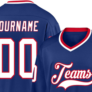 เสื้อเจอร์ซีย์สไตล์ฮ็อกกี้น้ำแข็งสำหรับผู้ชายเสื้อเจอร์ซีย์สไตล์ฮ็อกกี้น้ำแข็งพิมพ์ลายโลโก้ตามสั่ง - Product Image 3