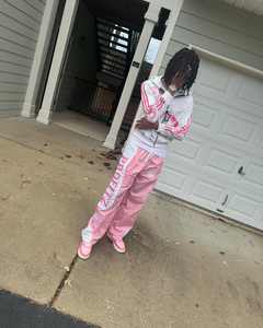 OEM Nuevo diseño Streetwear Lavado ácido Jogging Chándal Casual Sweatsuit Serigrafía Vintage Wash Pantalones de chándal y conjuntos de Sudadera con capucha - Product Image 3