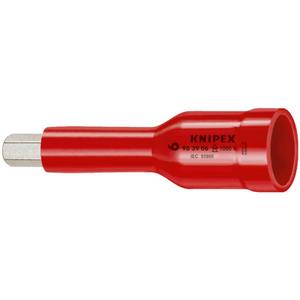 Knipex 3/8'' Hexagon <b>Socket</b> for Hexagonal <b>Socket</b> Screws with Internal Square Product Category <b>Socket</b> - Product Image 1