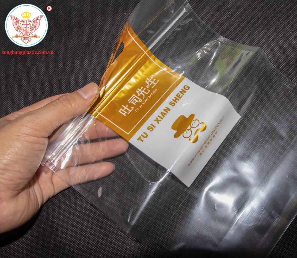 Wholesale Custom Design Gravure Printed Bakery Packaging OPP Bags | Environment Friendly Recyclable OPP Bread Bags Milk Jelly