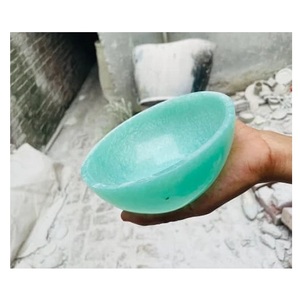 Cuencos modernos redondos de resina de gran tamaño para frutas y ensaladas con cuencos hechos a mano de alta calidad en varios colores gratis - Product Image 1