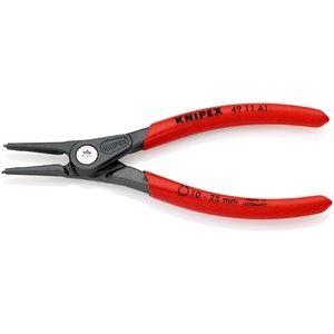 Alicates de Precisión para Anillos de Retención KNIPEX, Modelo a 1, para Ejes de 10-25 mm, Longitud de 140 mm - Product Image 1
