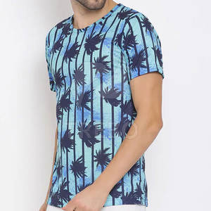 Camiseta Sublimada Personalizada para Hombre, Transpirable, de Secado Rápido, Corte Holgado, Poliéster/Algodón, Alta Calidad, Diseño Más Popular - Product Image 2