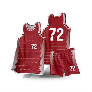 Ensemble de maillot et short de basket-ball respirant, léger, pour l'entraînement et les matchs, vêtements d'équipe pour hommes et femmes - Product Image 6