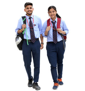 Camiseta de uniforme escolar para estudiantes OEM de calidad altamente duradera superventas: manga larga y personalizable a precios económicos - Product Image 1