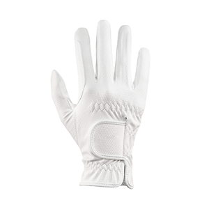 Guantes de equitación ecuestres de verano de cuero genuino cómodos y suaves de calidad superior, correa ajustable antideslizante para caballo Unisex - Product Image 3