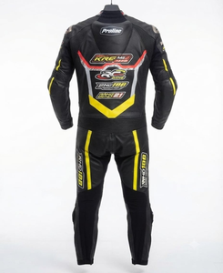 Combinaison de course pour homme Zuzuki en cuir de vache/canguro authentique, équipement de moto professionnel pour la course sur circuit, combinaison 1 pièce/Traje CE - Product Image 2