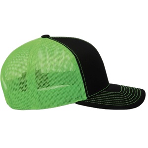 Custom Panel Men's <b>Plain</b> Black Embroidery Logo Baseball <b>Cap</b> Wholesale Truckers <b>Cap</b> From Pakistan Trucker Hat 2026 - Product Image 5