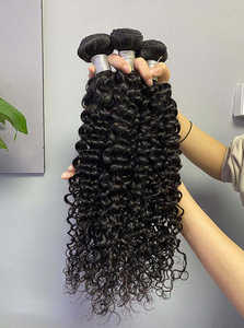 Extensions de cheveux humains 100% naturels, 14A, ondulations d'eau, mèches vierges non traitées, cheveux vietnamiens bruts, ondulations profondes, épaisses - Product Image 3