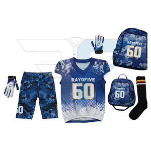 Quick Dry Breathable Short <b>Sleeve</b> American <b>Football</b> Uniform Customizable Unisex High Quality <b>Socks</b> Accessories Hot Sale - Product Image 4