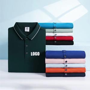 Polos en coton uni pour hommes, conçus pour le confort, la durabilité et la personnalisation du logo. - Product Image 6