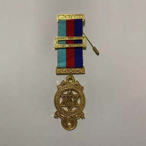 เหรียญกษาปณ์ชุบทองเหลืองโบราณตามหลักความเชื่อของช่างก่ออิฐที่มีคุณภาพสูงปรับแต่งเหรียญโลหะเคลือบอ่อนพร้อม rompex - Product Image 1