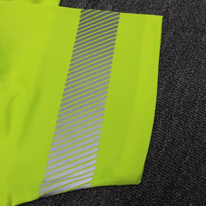 Camiseta de Manga Corta de Alta Visibilidad para Construcción, Personalizable al por Mayor, Camisetas de Trabajo de Seguridad de Alta Visibilidad, Transpirables, Reflectantes - Product Image 5