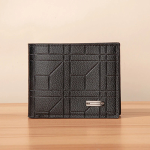 2025 vente en gros hommes mode conception personnalisée et logo en cuir véritable garçons 2025 sac à main hommes portefeuille - Product Image 3