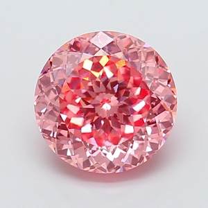 Diamant rose vif fantaisie de 3,01 ct VS1 cultivé en laboratoire, provenance Portugal - Product Image 1