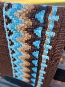 Manta de sillín de lana Premium de alta calidad, almohadilla de equitación occidental hecha a mano, manta ecuestre personalizada duradera, superventas en India - Product Image 4