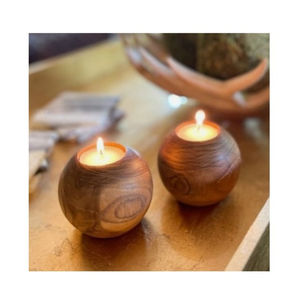 Bougeoir en bois décoratif pour la maison dernier modèle chandelier en bois de haute qualité pour le bougeoir le plus vendu - Product Image 2