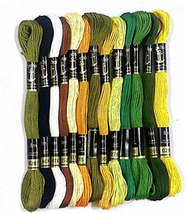 Thêu chủ đề xiên đa màu sắc tùy chọn xỉa bông chủ đề Cross Stitch Bông may thêu chủ đề Cross Stitch xỉa - Product Image 4