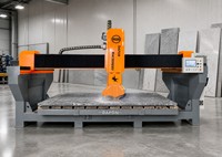 Machine de découpe de pierre à 4 axes pour dalles de marbre et de granit, commande CNC