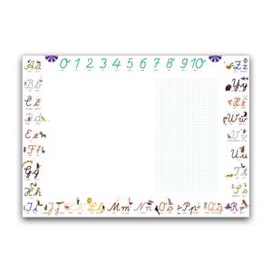 ABC Detachable Cursive <b>Writing</b> Desk <b>Pad</b> Printed Style with Paper Cover - Product Image 1