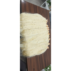 Extensions de cheveux humains vierges super double tirées, alignées sur la cuticule, ondulées et bouclées, tissées à la main, avec prix d'usine - Product Image 4