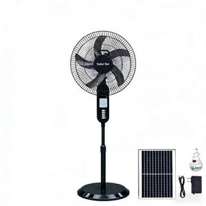 Ventilador Solar de Pie para Uso Doméstico, 16 Pulgadas, Batería de Litio de 7.4V 6000mAh, Carga de 4-6H, Duración de 5-10H, Stock en Nigeria - Product Image 4