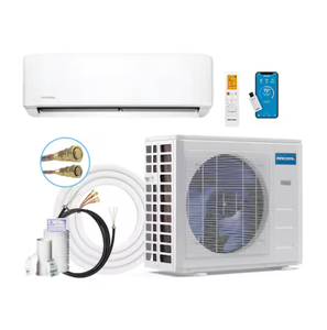 NUEVO PRODUCTO 100% AUTÉNTICO Sistema de Bomba de Calor Split DIY de 12k BTU 18 SEER2 de 5.ª Generación - con Juego de Tuberías de 25 pies - Product Image 4